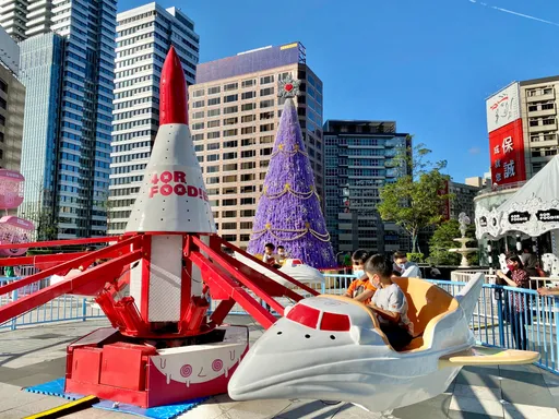 60家人氣美食打造信義區聖誕市集 摩天輪、旋轉木馬搶先玩