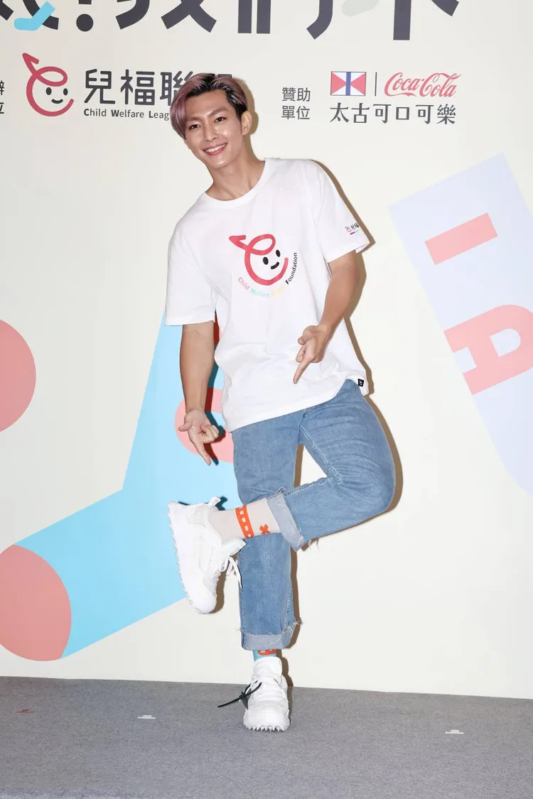 炎亞綸今出席公益活動。葉志明攝