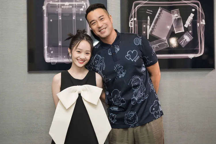 張孝全（右）、方郁婷戲裡戲外感情都很好。LiTV、 威視提供