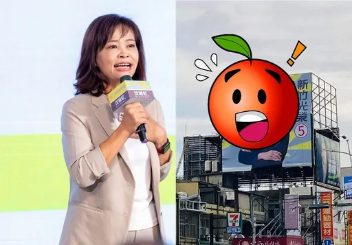 新竹連日強風!一圖看沈慧虹「深刻體會」 網笑:真的帶頭了