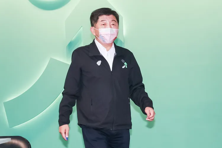 陳時中說英雄不會在基層時就誇自己。趙世平攝