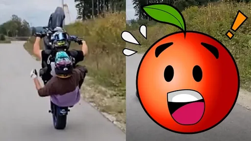 5秒看完！騎車雙載「翹孤輪」耍帥　結果下場超慘