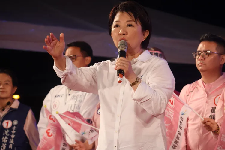 盧秀燕說，對手在選戰期間從中央到地方每天罵她。張喆喜攝