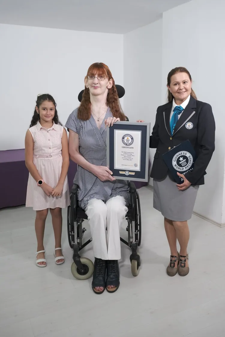 蓋兒吉去年獲金氏世界紀錄認證為世界最高的女人。翻攝IG@rumeysagelgi