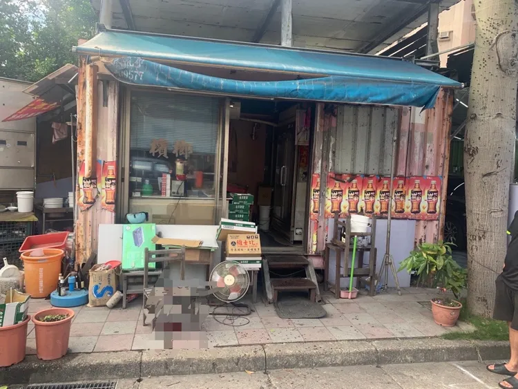 翁男經營的檳榔攤。翻攝畫面