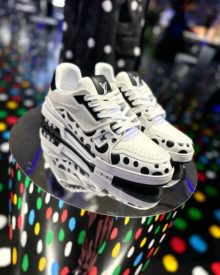 LV x YAYOI KUSAMA系列。翻攝dorisakurada IG