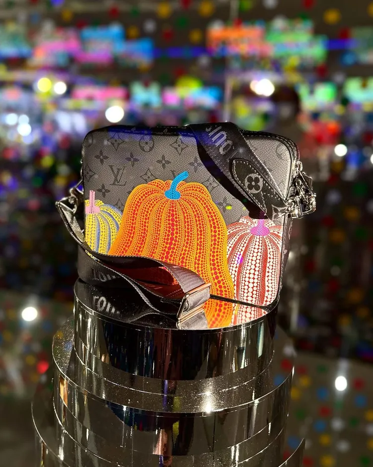 LV x YAYOI KUSAMA系列。翻攝dorisakurada IG