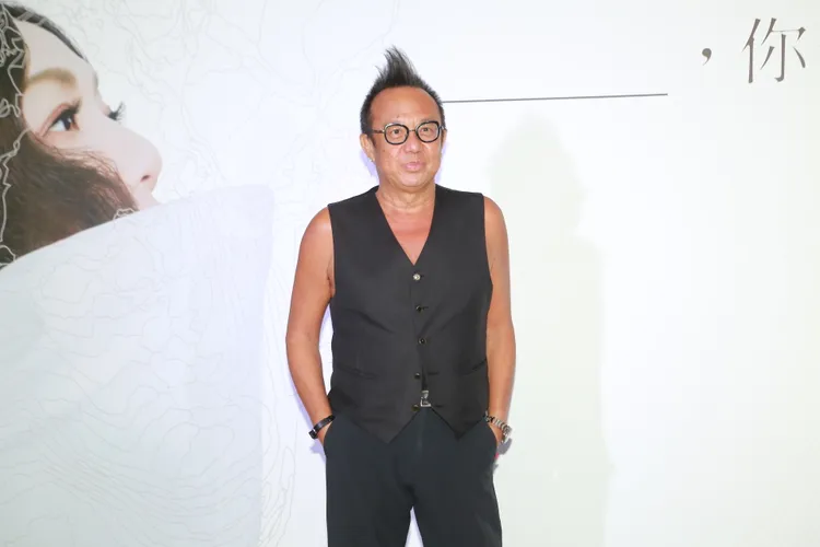 黃大煒到場欣賞萬芳演唱會。朱世閎攝