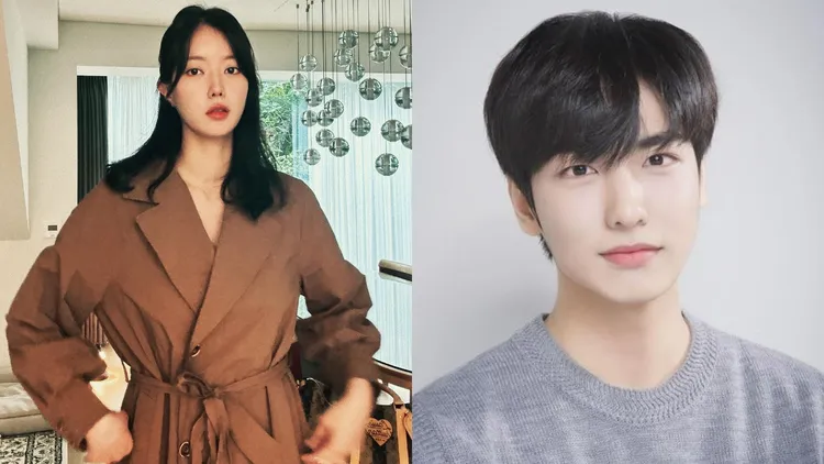 李智漢（右圖）原本在《木偶的季節》演林秀香的前男友。翻攝林秀香IG、935娛樂