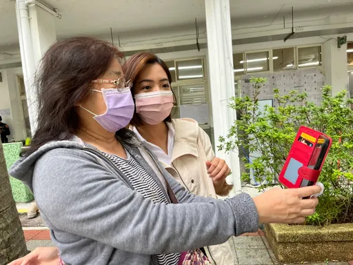 前晚睡得好　學姊黃瀞瑩：投票平常心