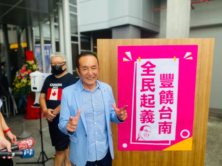 林義豐要再掀虧雞福來爹風潮。王志弘攝