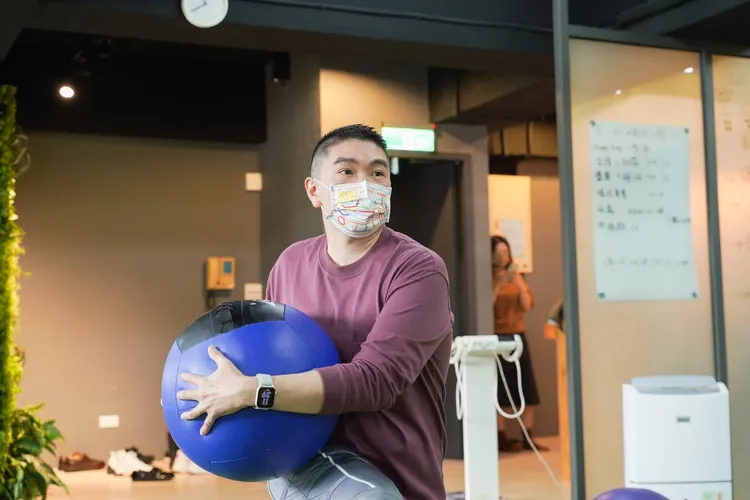 謝國樑希望能引進使用率高的健身設備和飛輪教室。謝國樑提供