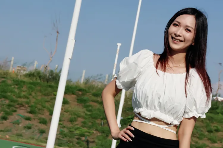 林言臻從事房屋代銷工作5年。張喆喜攝