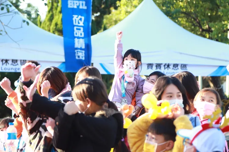 現場舉辦多項活動吸引民眾到場。矽品提供
