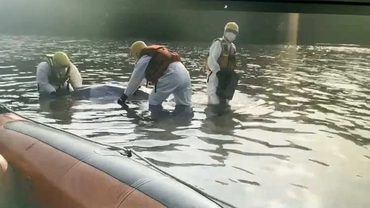 張男遭林女一家設局殺害，被棄屍在東螺溪。資料照片