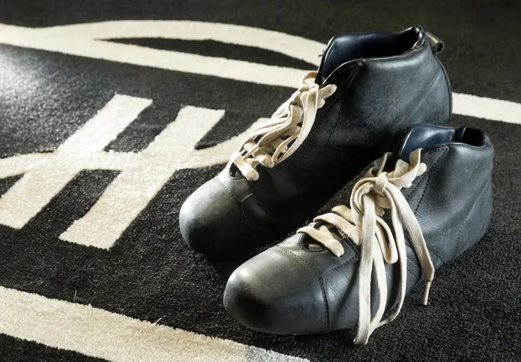 比利曾穿過的球鞋。品牌提供