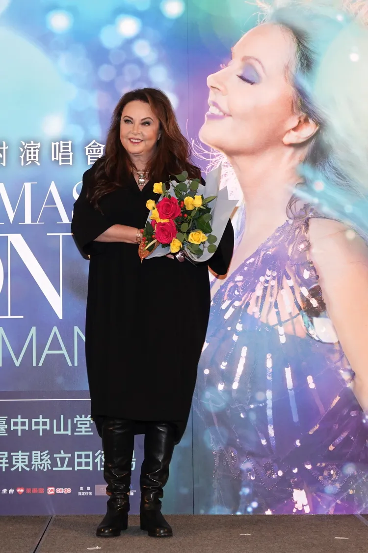 莎拉布萊曼表示從小就與台灣有特殊淵源，期待能多探索台灣的文化與美食。陳德興攝