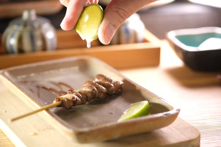 當然也有雞內臟類料理，雞肝因為火候極佳，Q嫩度與香氣恰到好處。陳志淵攝