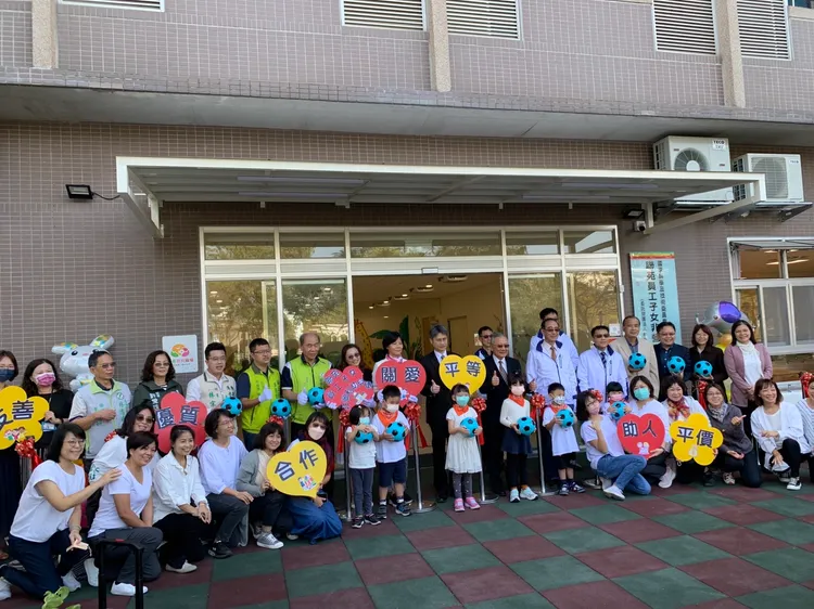 聯電「聯苑員工子女非營利幼兒園」日前開幕營運。市府提供