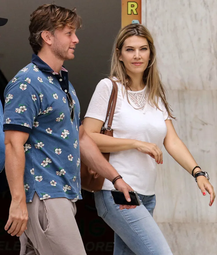 凱利與喬治被稱為「布魯塞爾的布裘夫婦」。AFP PHOTO /EUROKINISSI