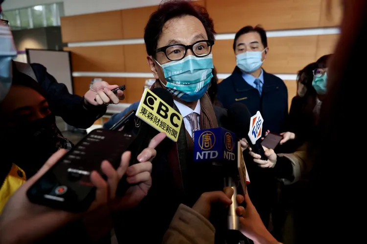 富邦集團董事長蔡明忠樂觀看待通膨壓力不會持續太久。林林攝