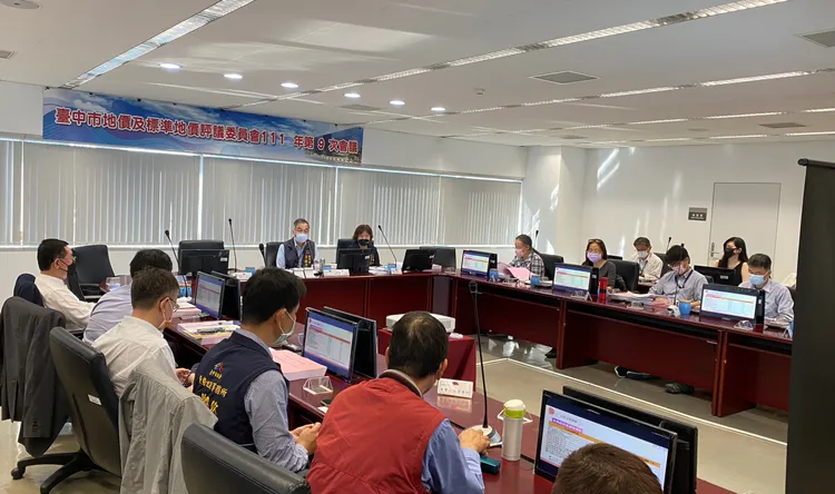 反映市場變動　台中市明年公告土地現值微幅調整3.26%。市府提供