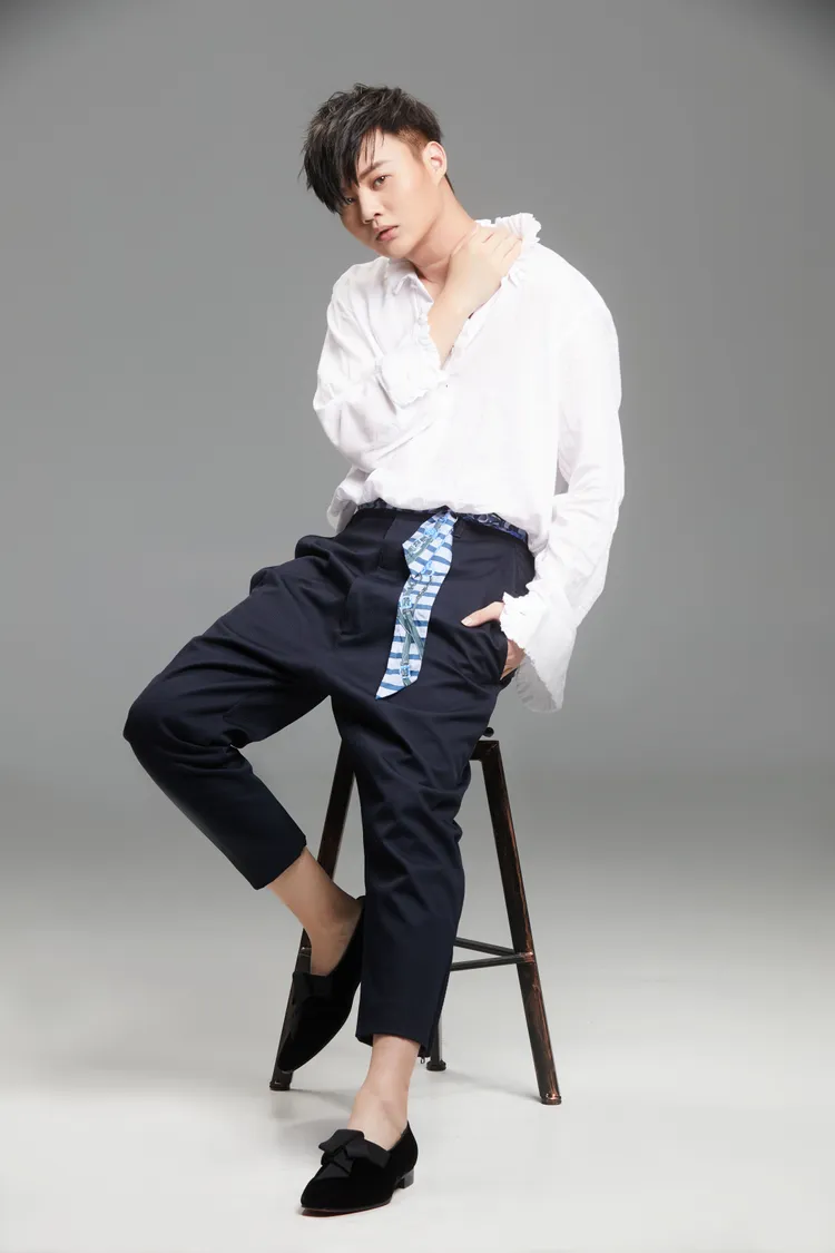 許富凱分享聖延節交換禮物趣事。新竹市政府提供