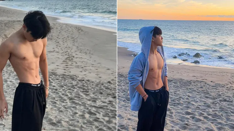 李倩蓉在臉書分享兒子的照片，獲得許多網友迴響。翻攝自李倩蓉臉書