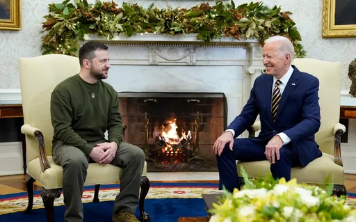 拜登承諾澤連斯基　烏克蘭永遠不會孤立無援