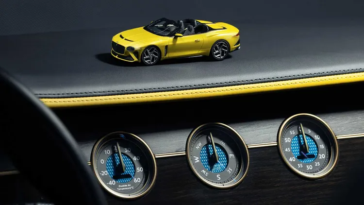 Bacalar採用與真車相同的黃色烤漆。原廠提供