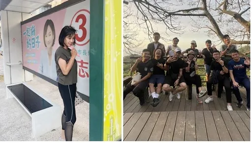 駐點高雄來真的!柯志恩PO等公車照被酸 網喊這樣才道地