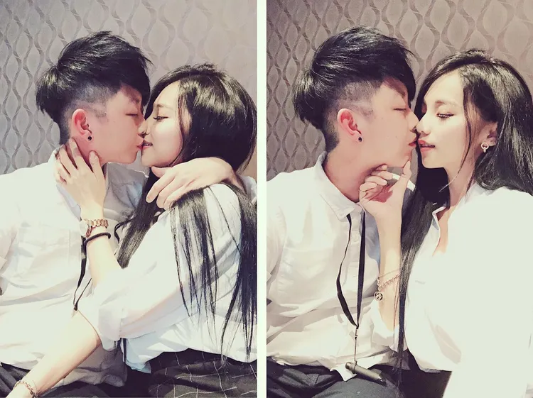 華華和陳希情斷。翻攝自華華臉書