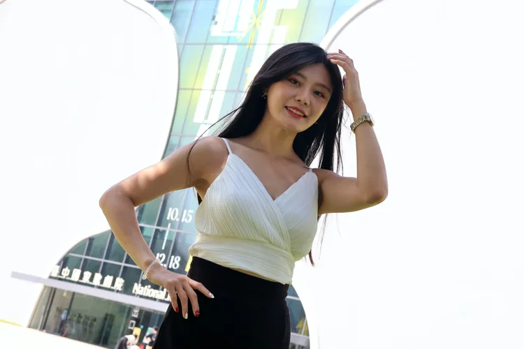 小薇笑容十足極有親和力。張喆喜攝