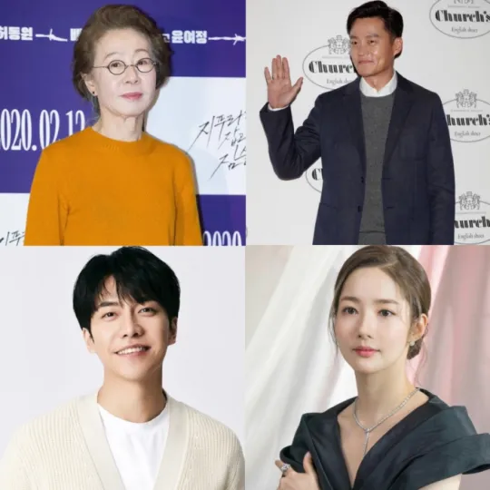 不只李昇基（下圖左），Hook旗下尹汝貞（上圖左）、李瑞鎮（上圖右）、朴敏英的部分廣告代言費也被老闆中飽私囊。翻攝Hook娛樂