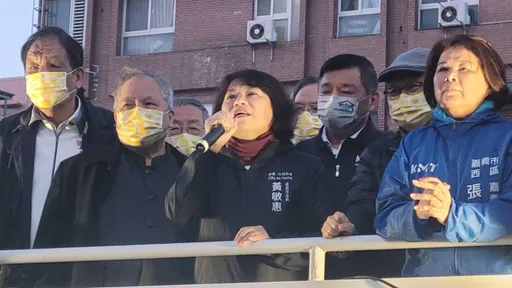 嘉義市長最終得票｜黃敏惠自行宣布當選　豪奪近6萬票輾壓李俊俋