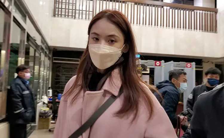 公司員工潘沂莛。呂志明攝