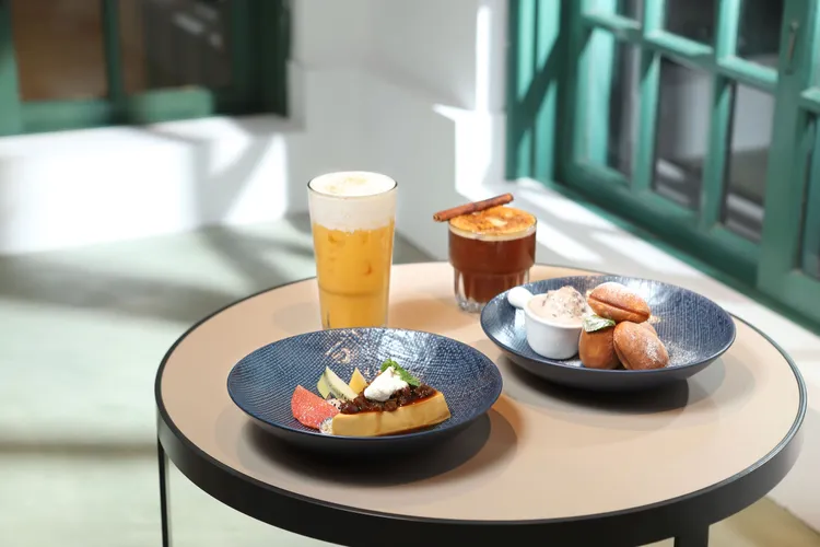 「光一 一個時間」推出的限定餐點與飲品。光一提供