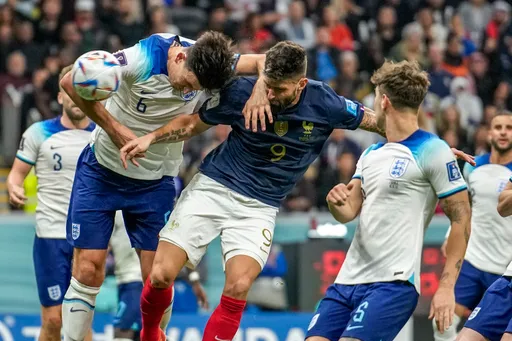 世界盃｜生涯進球王一個笑一個哭　法國2:1力克英格蘭晉級4強