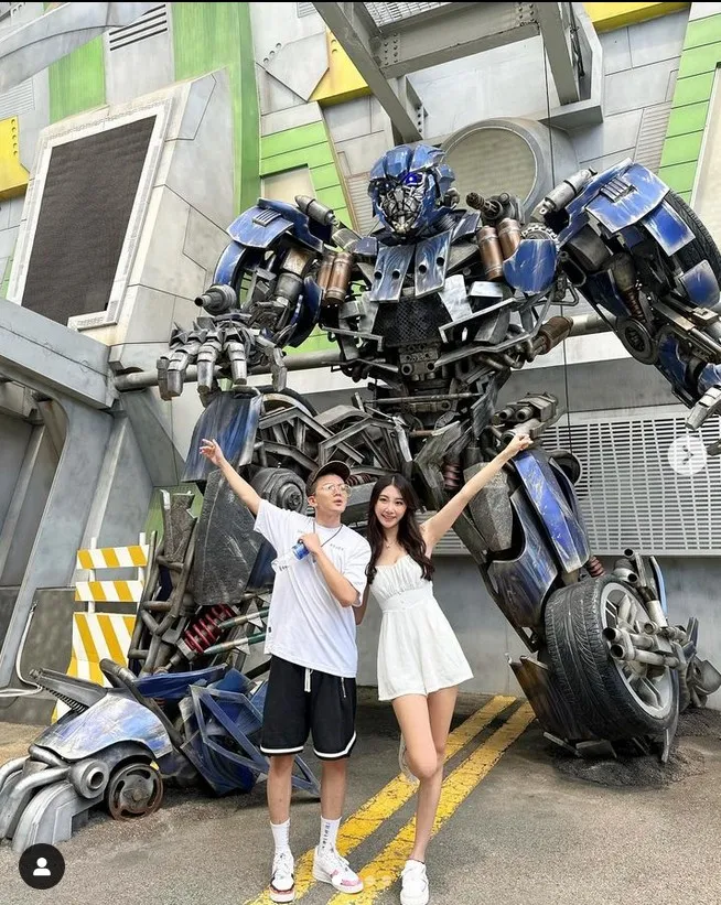 Wendy在IG上感謝孫生，她表示未來她們可以變成很好的朋友。翻攝《wendy__624》的IG