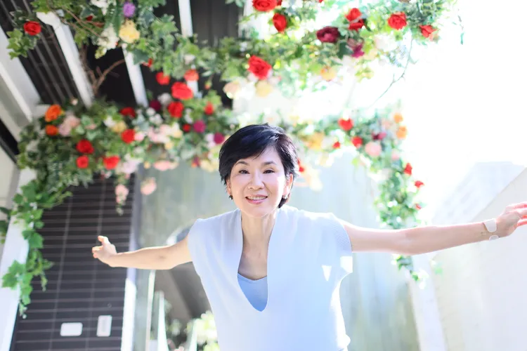 葉歡帶來滿滿正能量。鄭孟晃攝