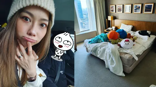 邵庭「玩偶堆滿床」期待飯店神服務　網轟奧客！她道歉回嗆：阿姨水準低劣