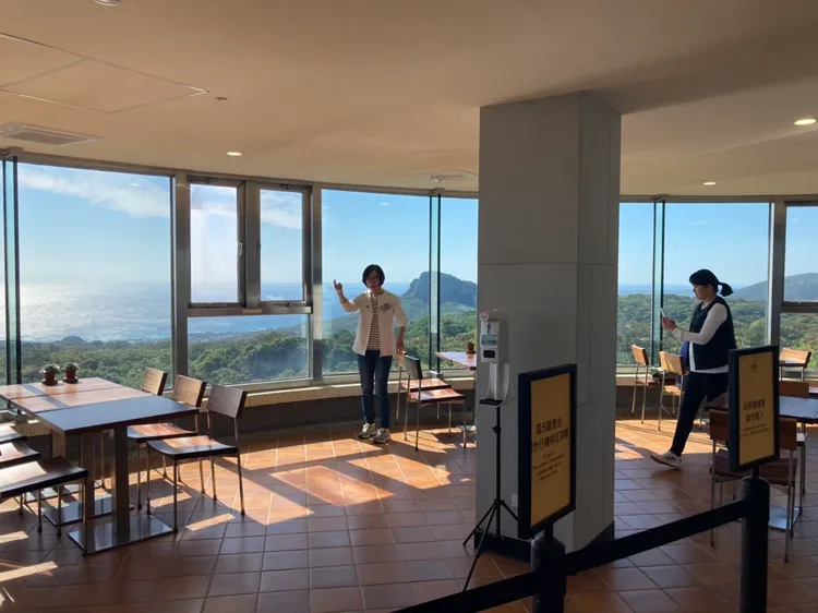 觀海樓六樓餐飲空間委由華泰瑞苑營運。陳宏銘攝