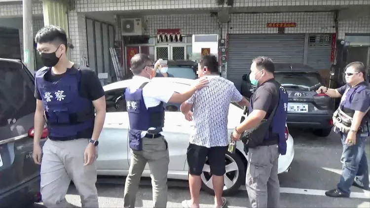 拘提郭建彰。警方提供