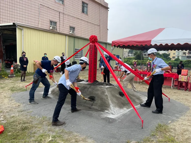 大樹區「澍之曜」基地開工照。資料照