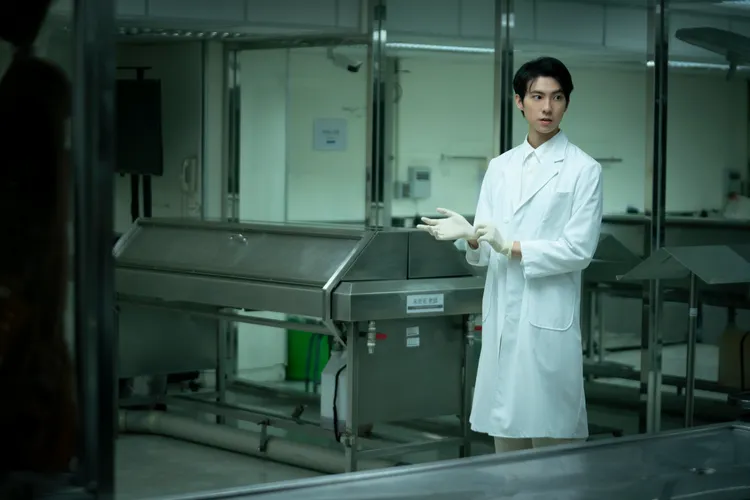 戲劇新血彭千祐挑戰喜劇，坦言緊張。愛奇藝國際站提供