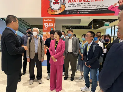 釋迦拚外銷!饒慶鈴率團赴新加坡 最大連鎖超市「NTUC」推廣農產