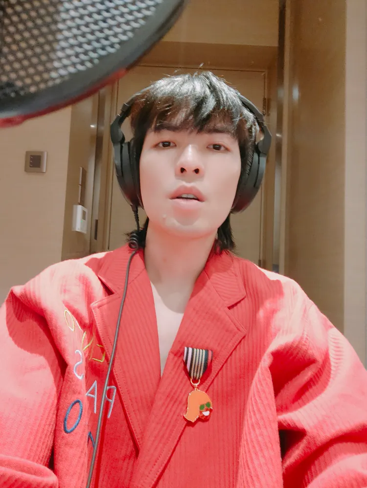 蕭敬騰跨刀為法蘭獻聲。相映提供