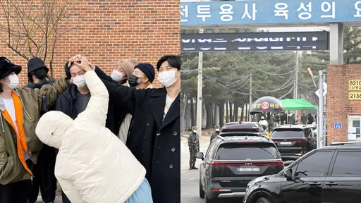 JIN頂小平頭入伍!BTS合體送進軍營 SUGA被爆兵種出爐服替代役