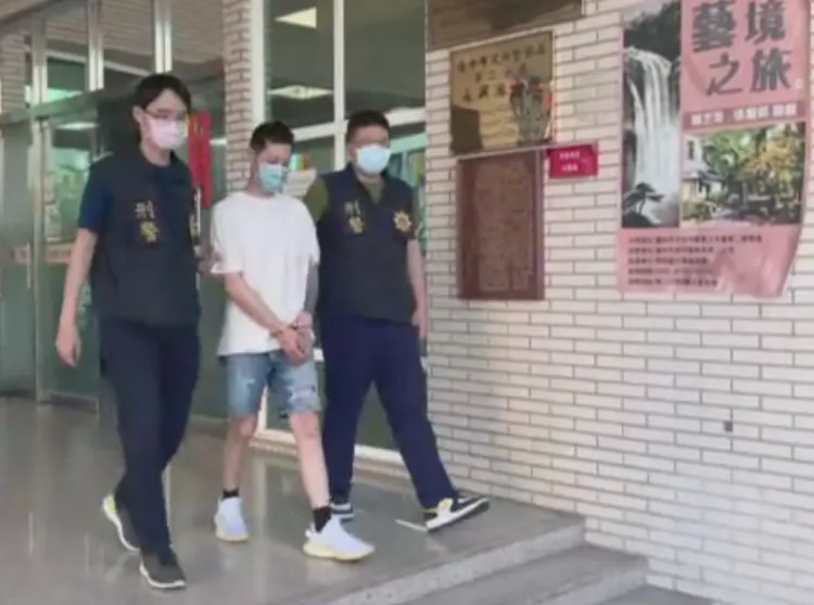 嫌犯移送法辦。警方提供