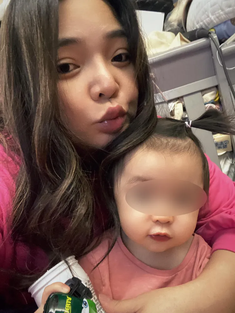 小甜甜和愛女。引自小甜甜臉書